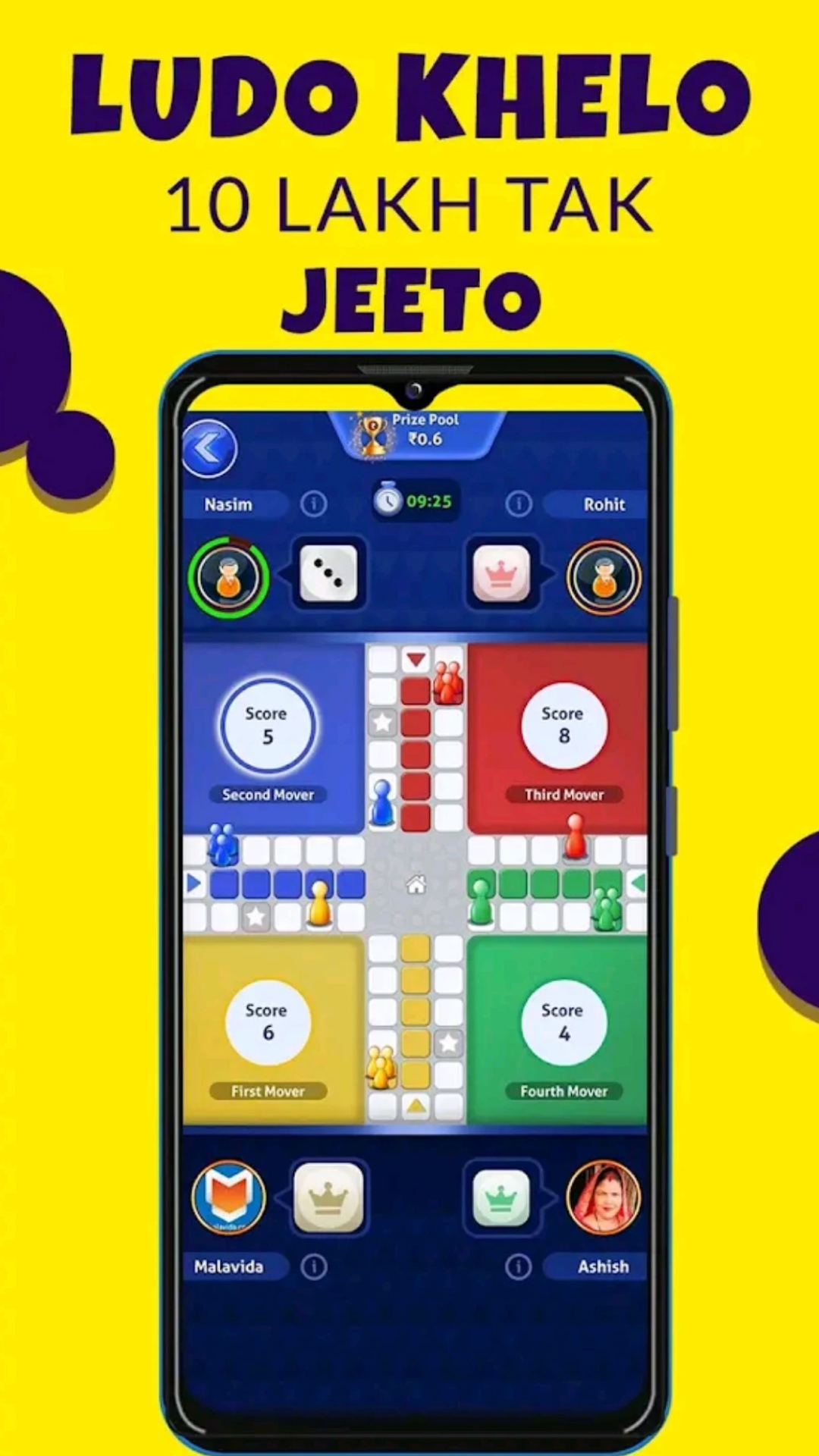 Screenshot 1 of Ludo Gold: Play Supreme Clue 56.5