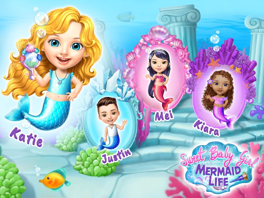 Sweet Baby Girl Mermaid Life ภาพหน้าจอเกม