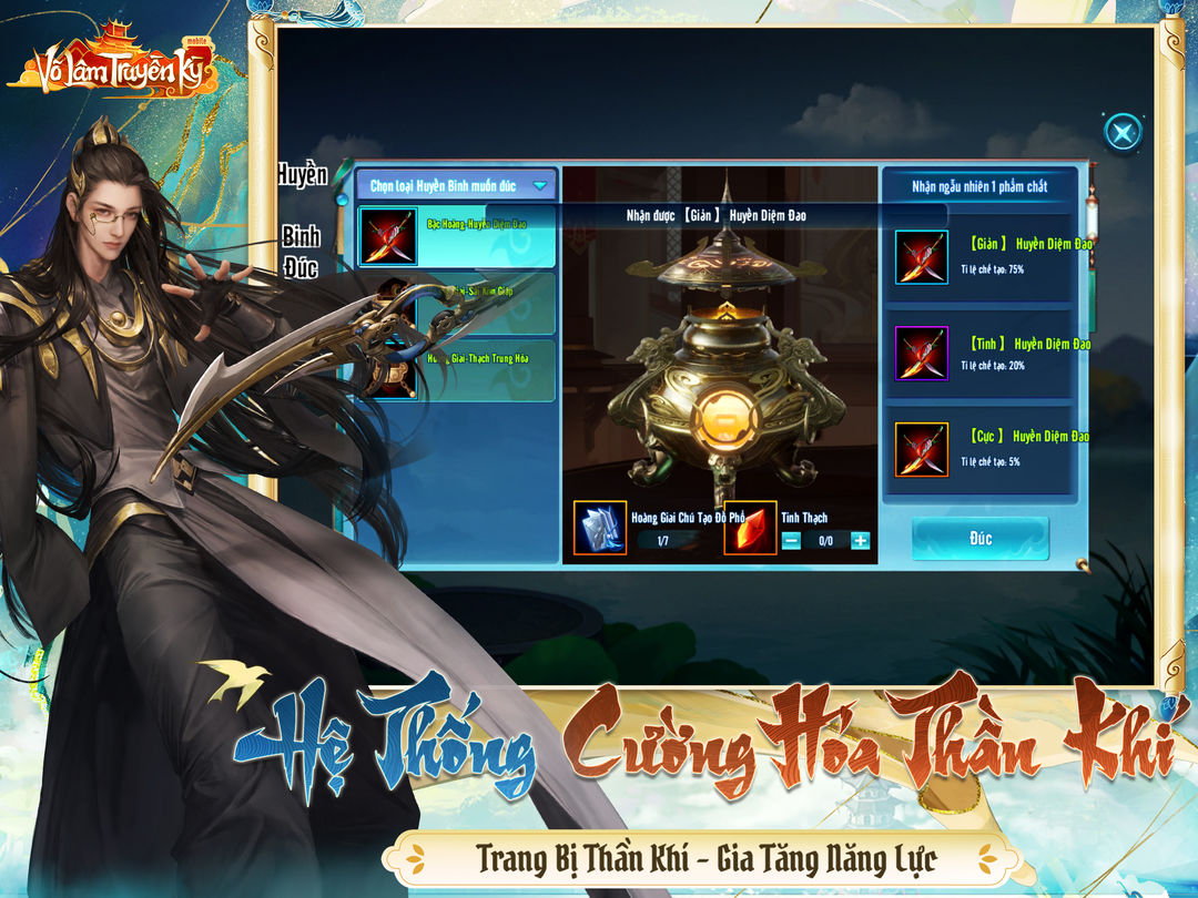 Võ Lâm Truyền Kỳ Mobile ภาพหน้าจอเกม