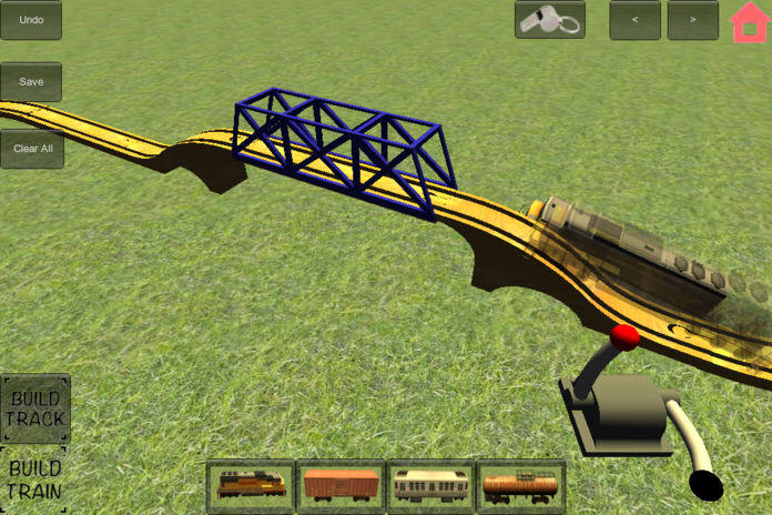 Kids Train Construction Set Game Screenshot
