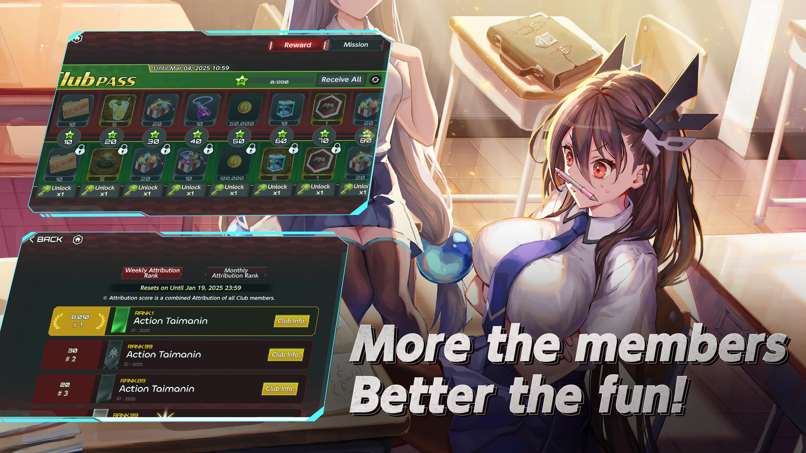 Action Taimanin Game Screenshot