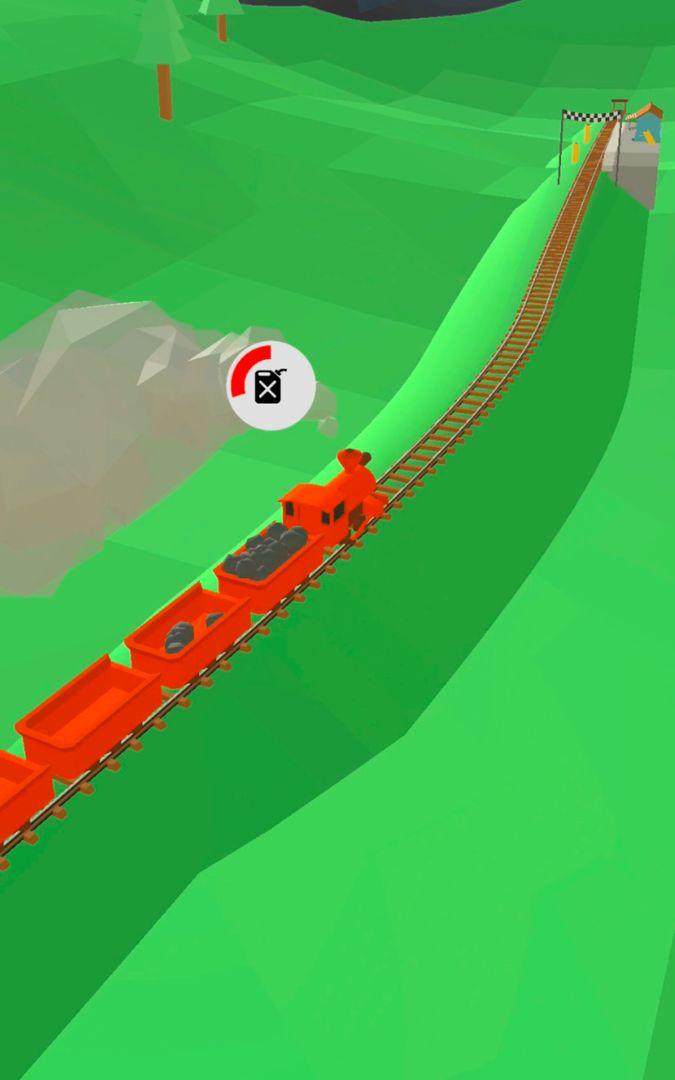Off the Rails 3D screenshot game