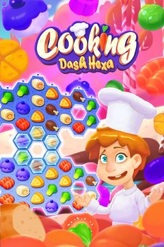 Cooking Dash Hexa Game Screenshot