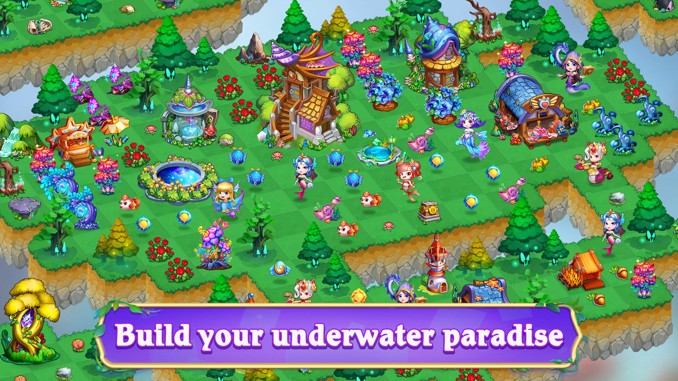 Fantasy of Atlantis Game Screenshot