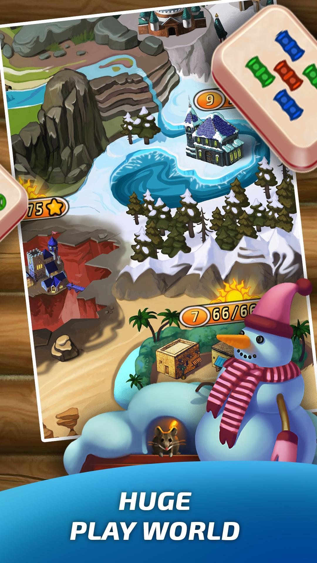 Mahjong Village Game Screenshot