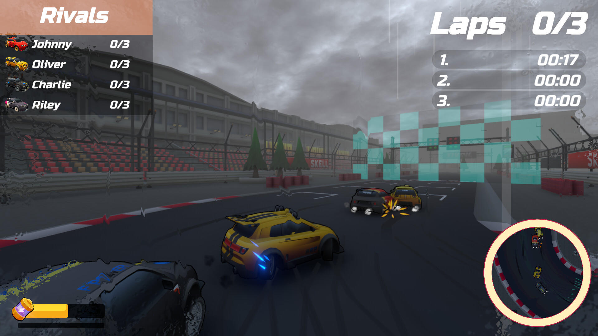 Screenshot of Turbo Racing