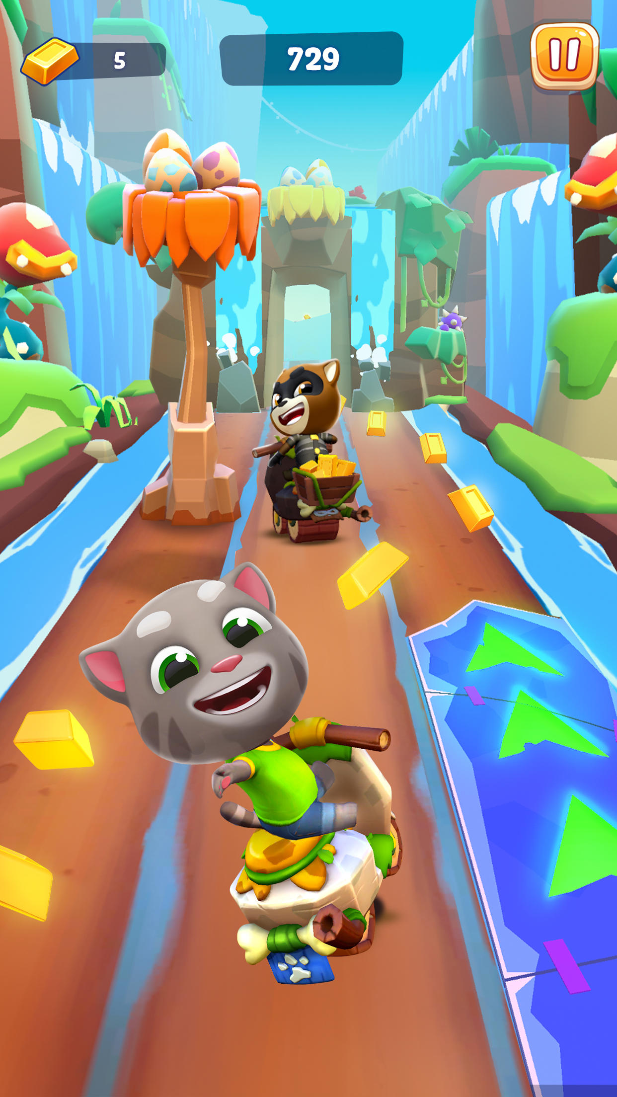Talking Tom Time Rush Game Screenshot