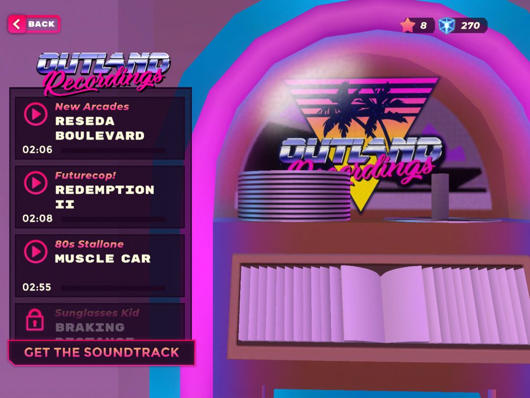 Screenshot of Retro Drive