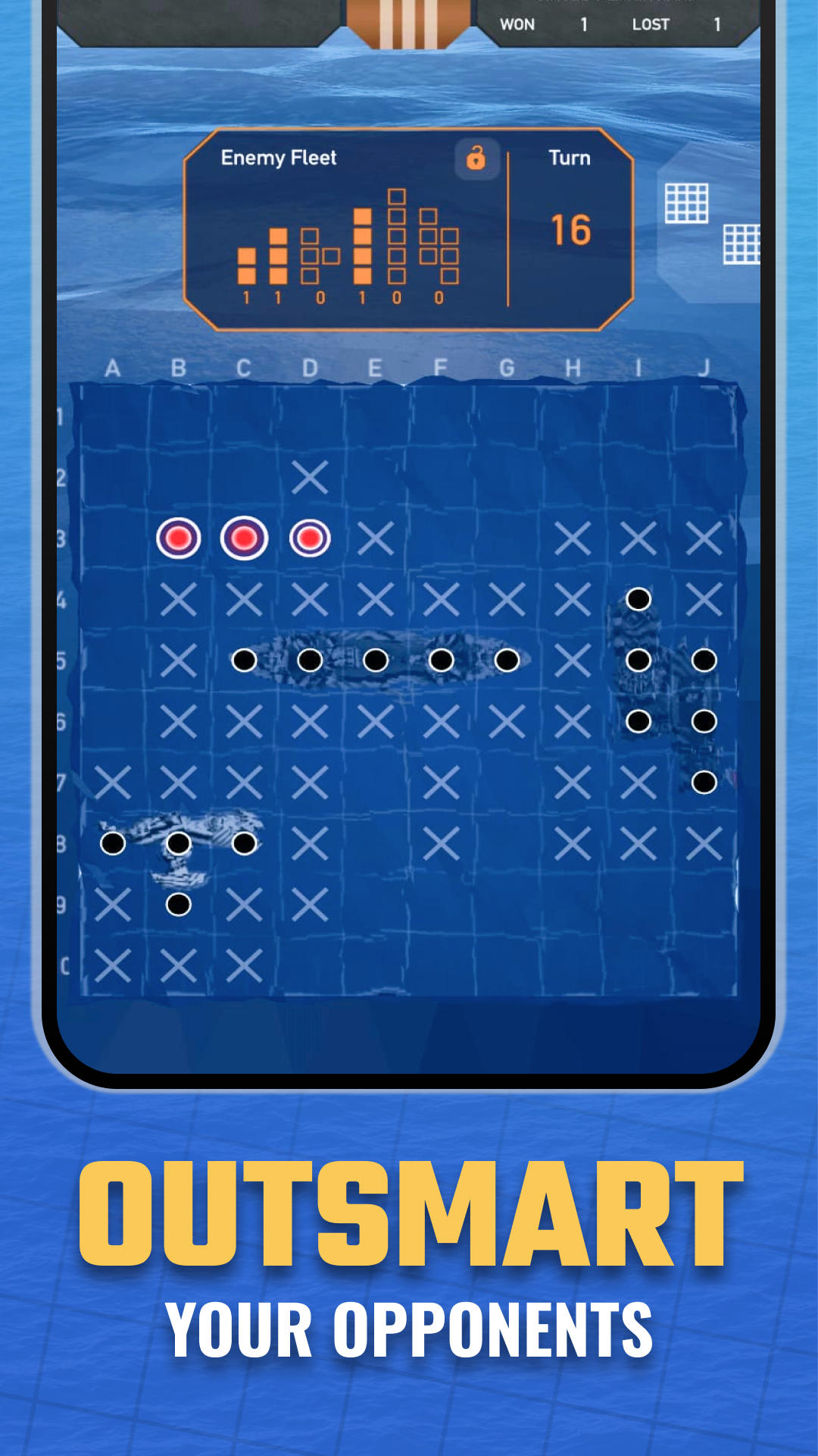Fleet Battle - Sea Battle Game Screenshot