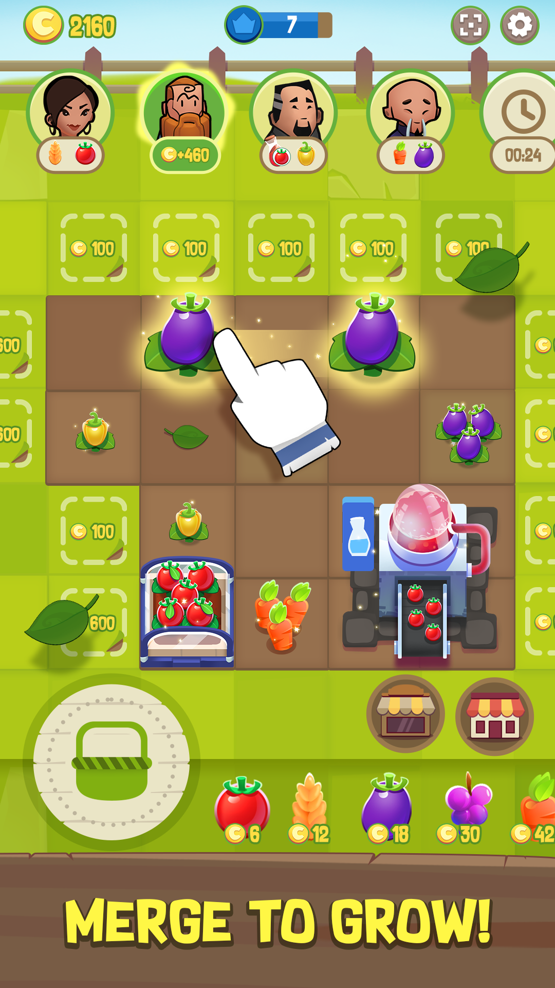 Screenshot of Merge Farm!