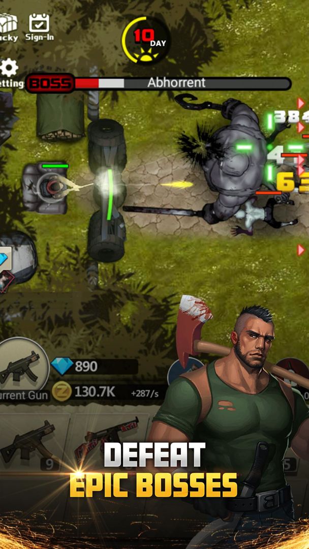 Screenshot of Merge Survival