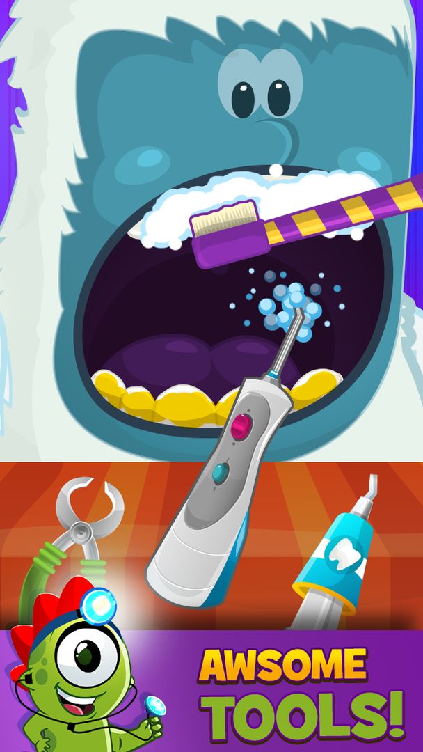 Doctor Kizi - Kids Dentist 게임 스크린 샷