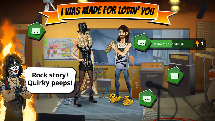 KISS Rock City - Be A Rockstar screenshot game