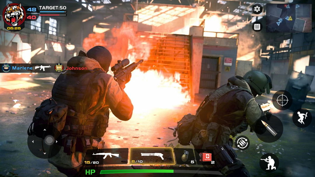 Critical Action:Gun Strike Ops ภาพหน้าจอเกม