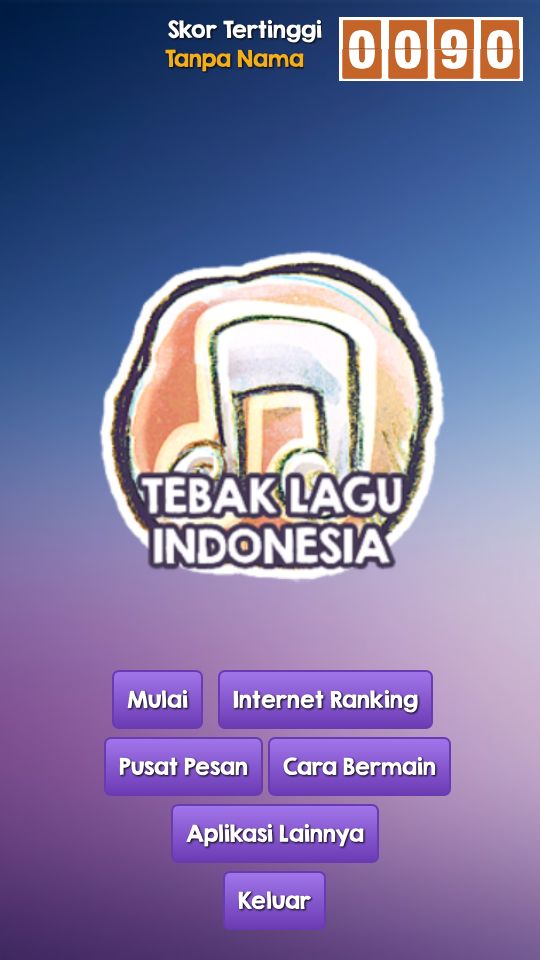Screenshot of Tebak Lagu Indonesia