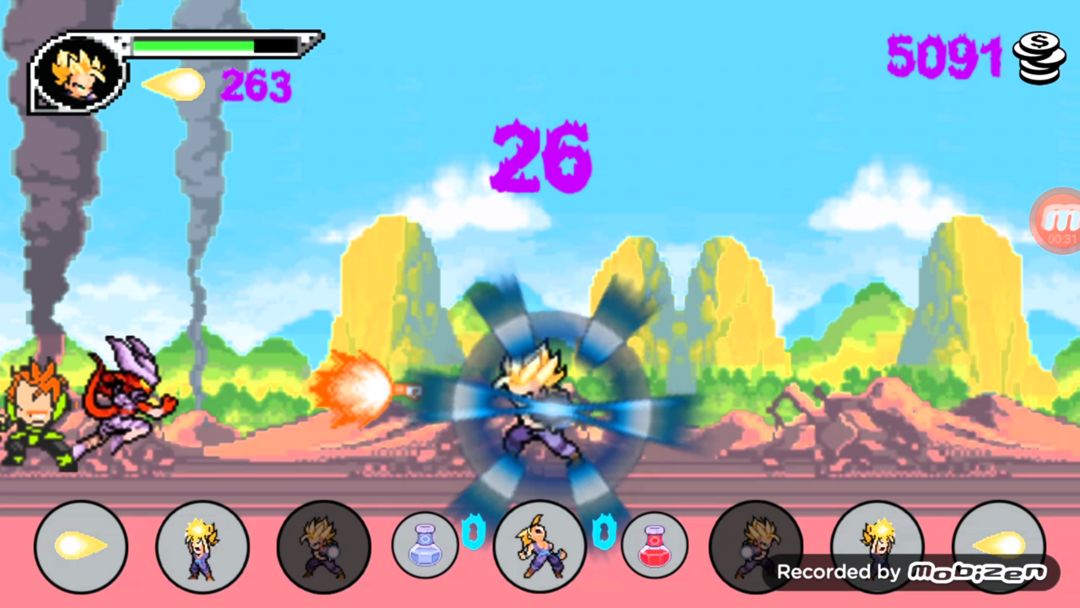 Battle Of Dragon Z Warrior screenshot game