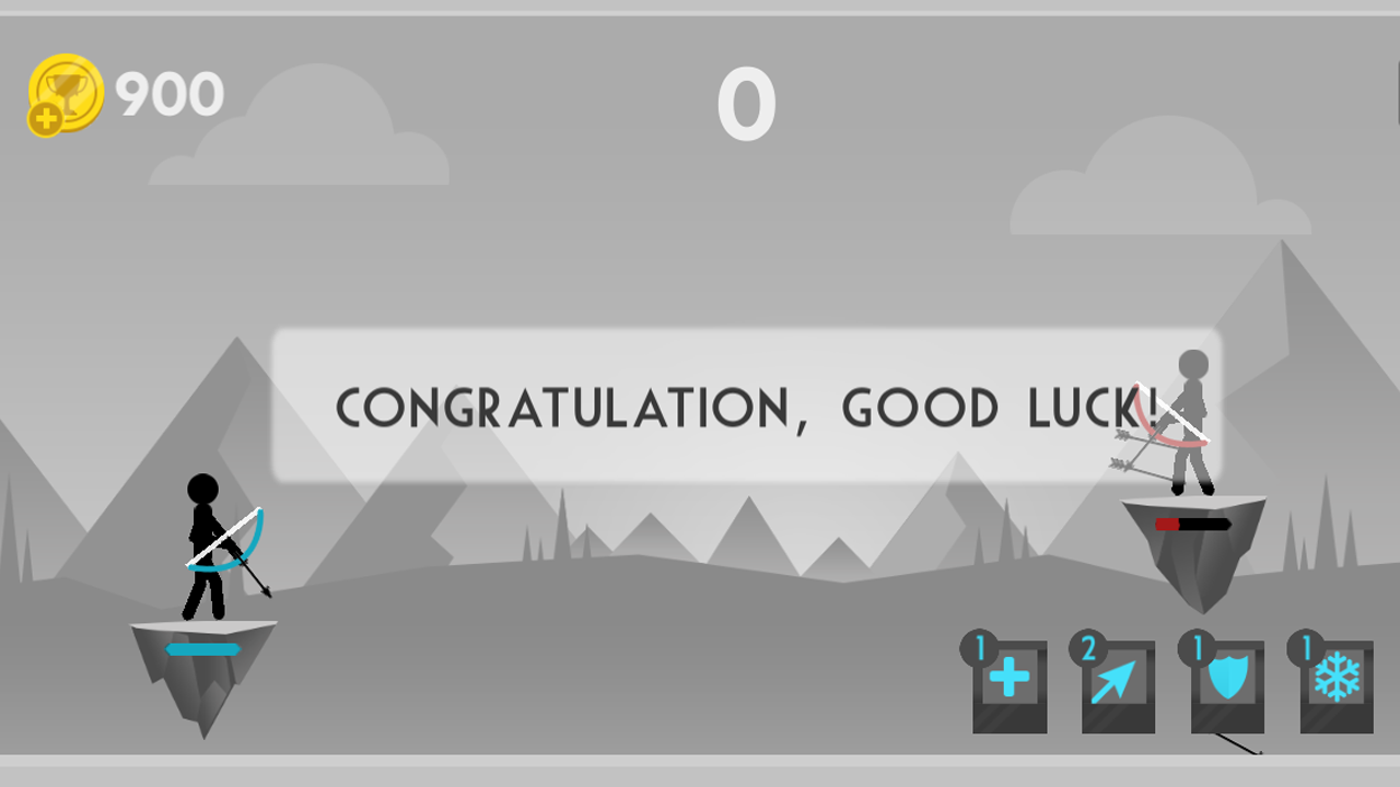 Stickman Bow Master Game Screenshot