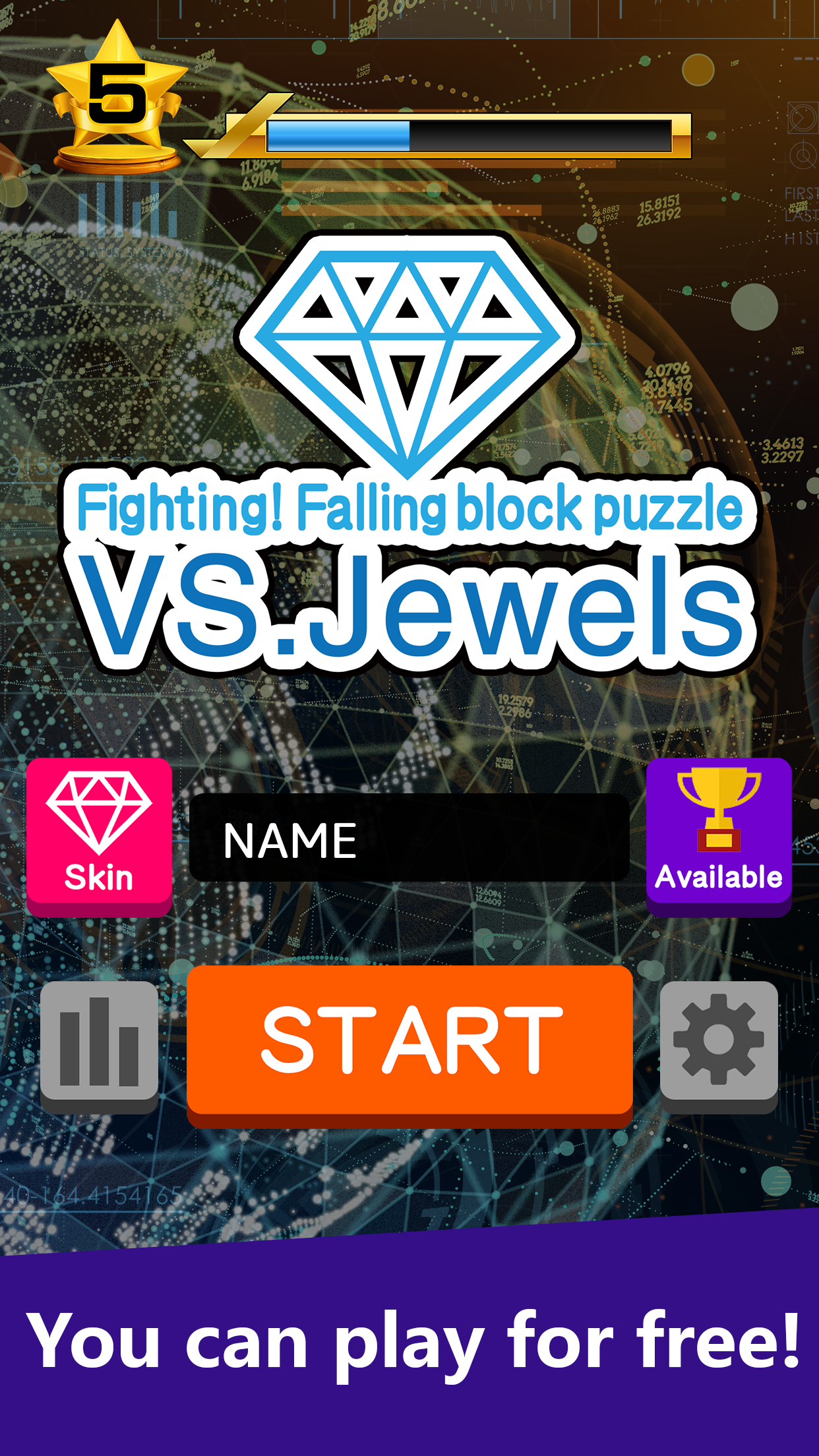 Cuplikan Layar Game Fighting! Falling block puzzle