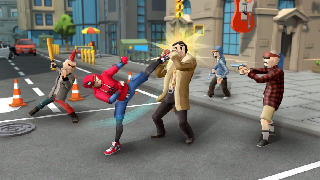 Spider Fighter: Superhero Revenge screenshot game