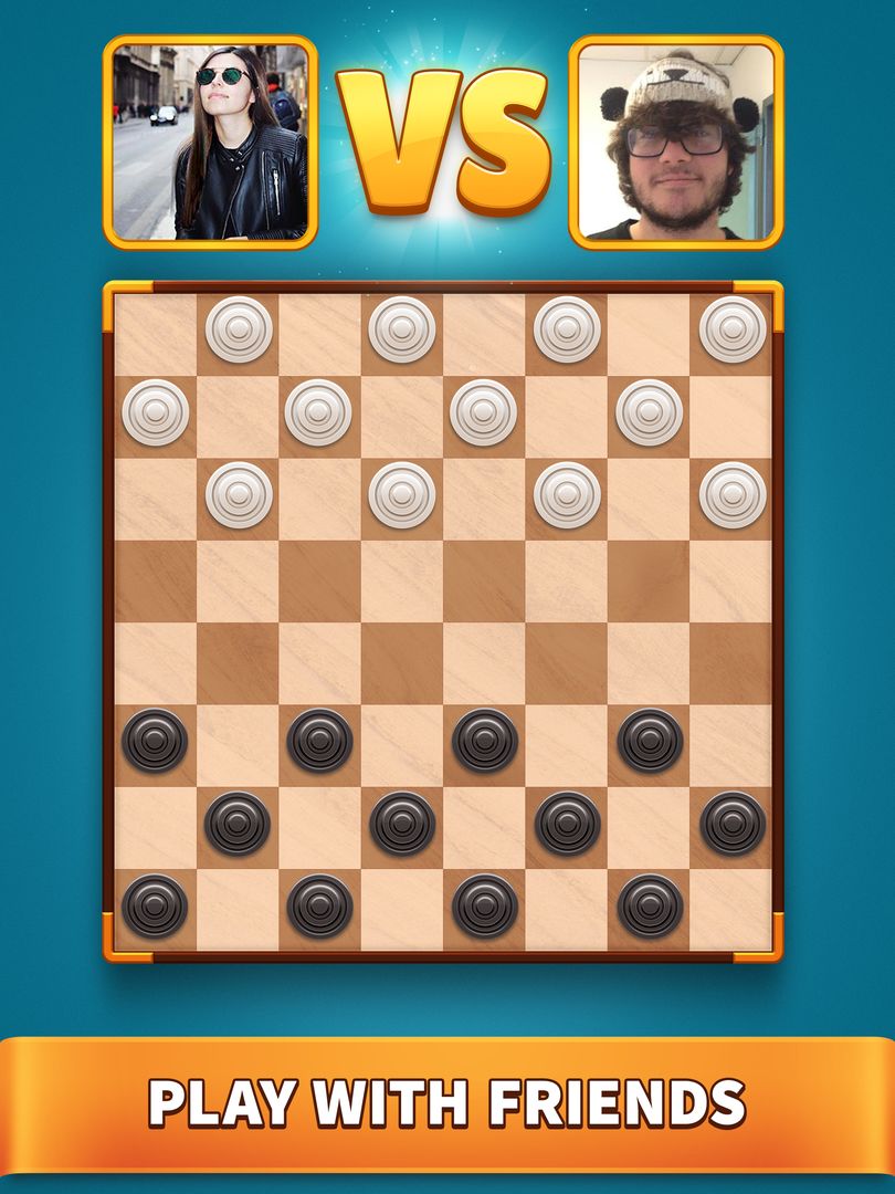 Checkers Clash: Online Game ภาพหน้าจอเกม
