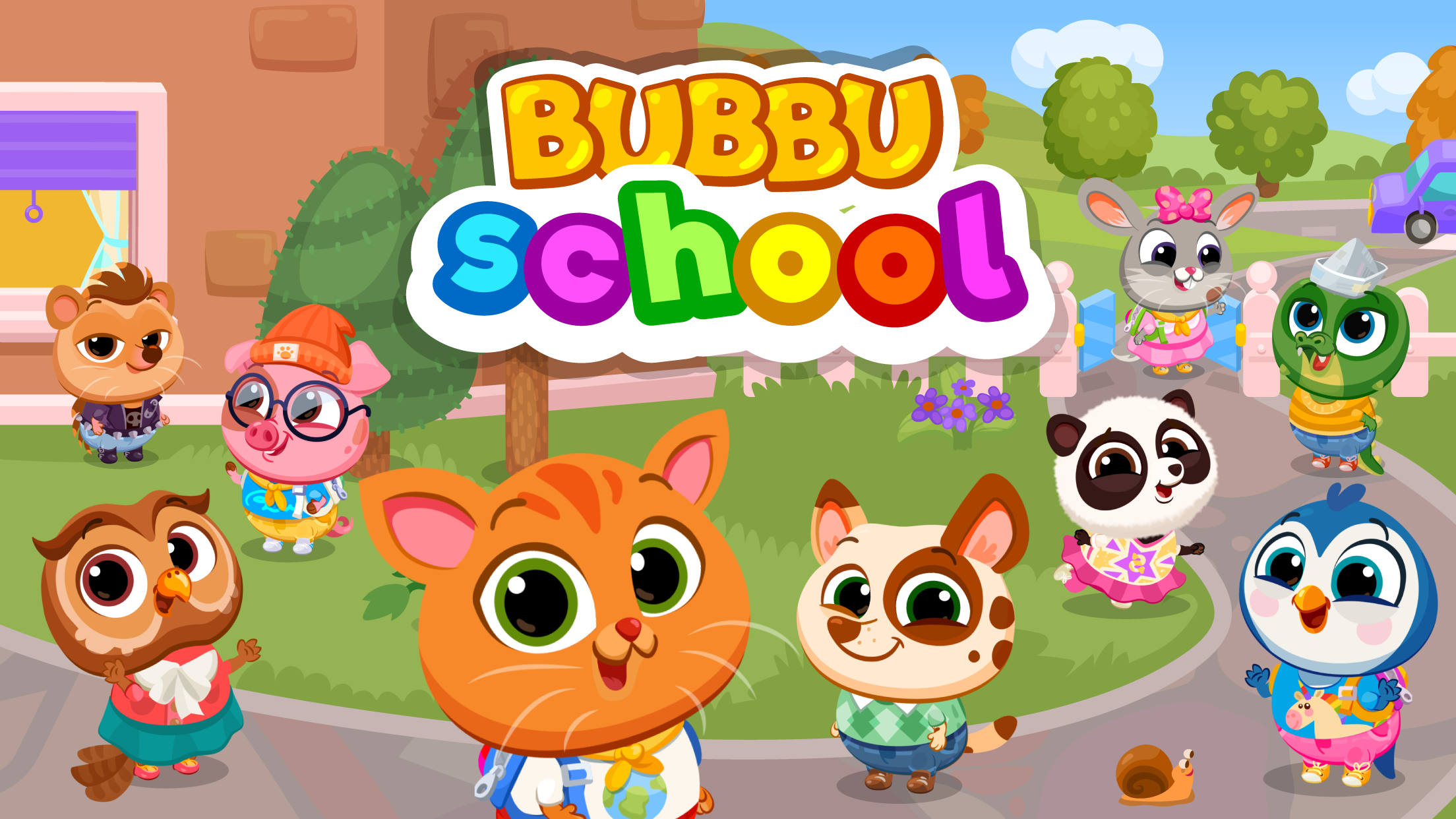 Bubbu School – 私のかわいい動物のキャプチャ