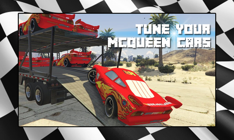 Mcqueen Car Racing Game Game Screenshot