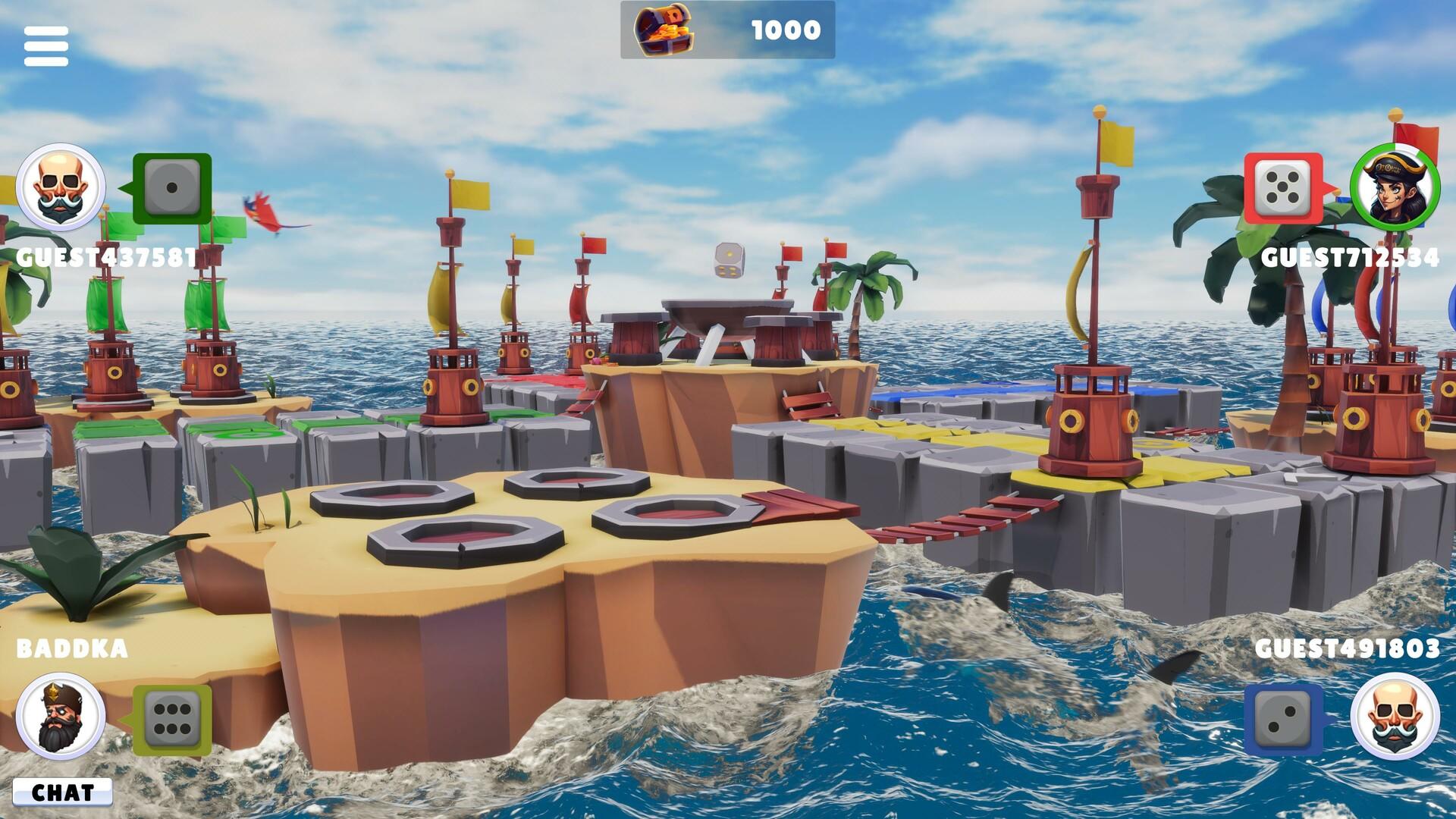 Screenshot 1 of Piratas Ludo: Ilha de Kanhoji 