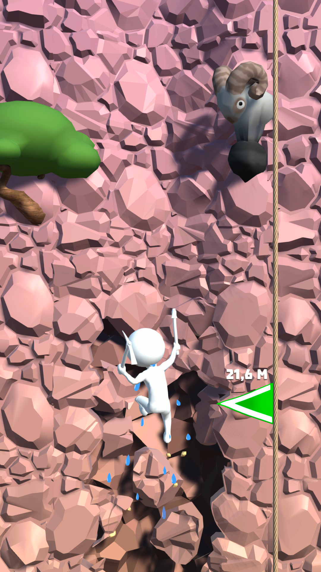 Screenshot of Climb the mountain