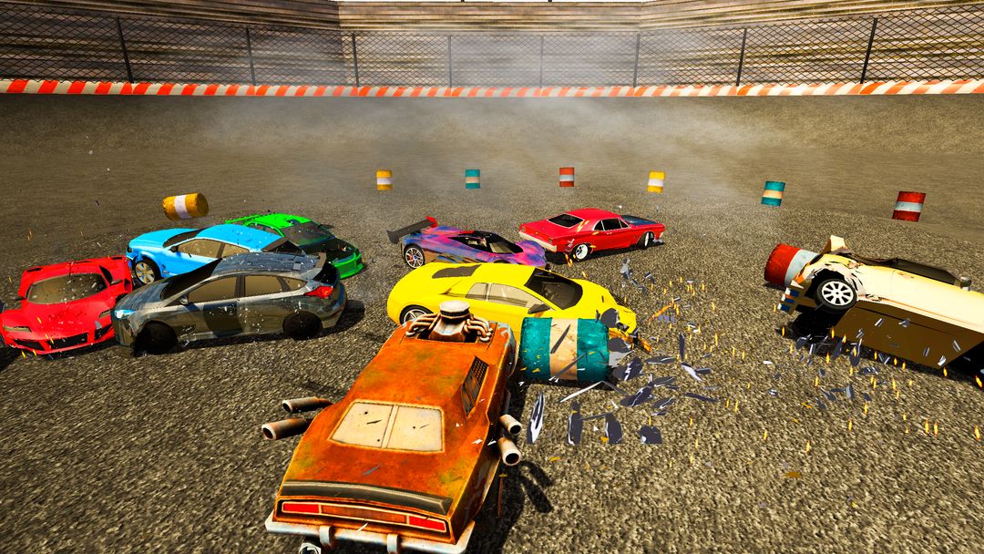 Demolition Derby Mad Car Crash screenshot game