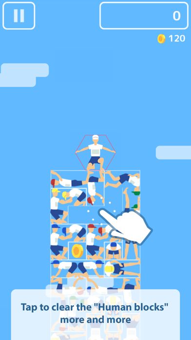Human Tower. Game Screenshot