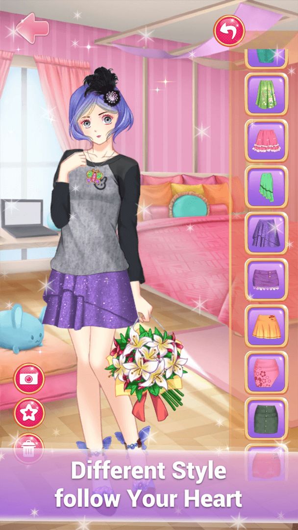 Screenshot of Dress Up - Anime Fashion