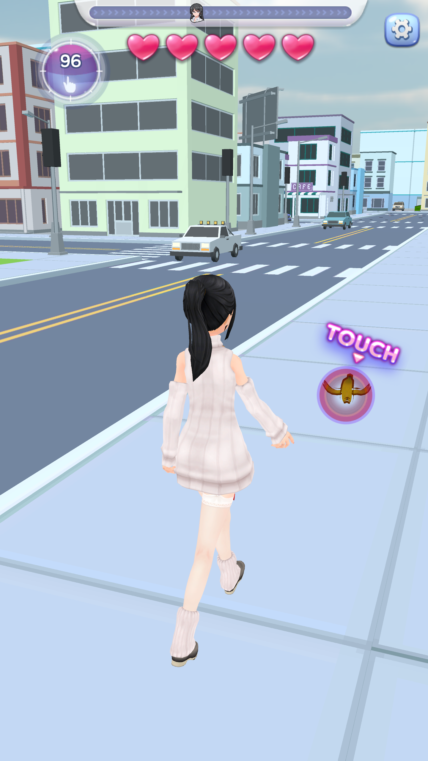 위기소녀 Game Screenshot