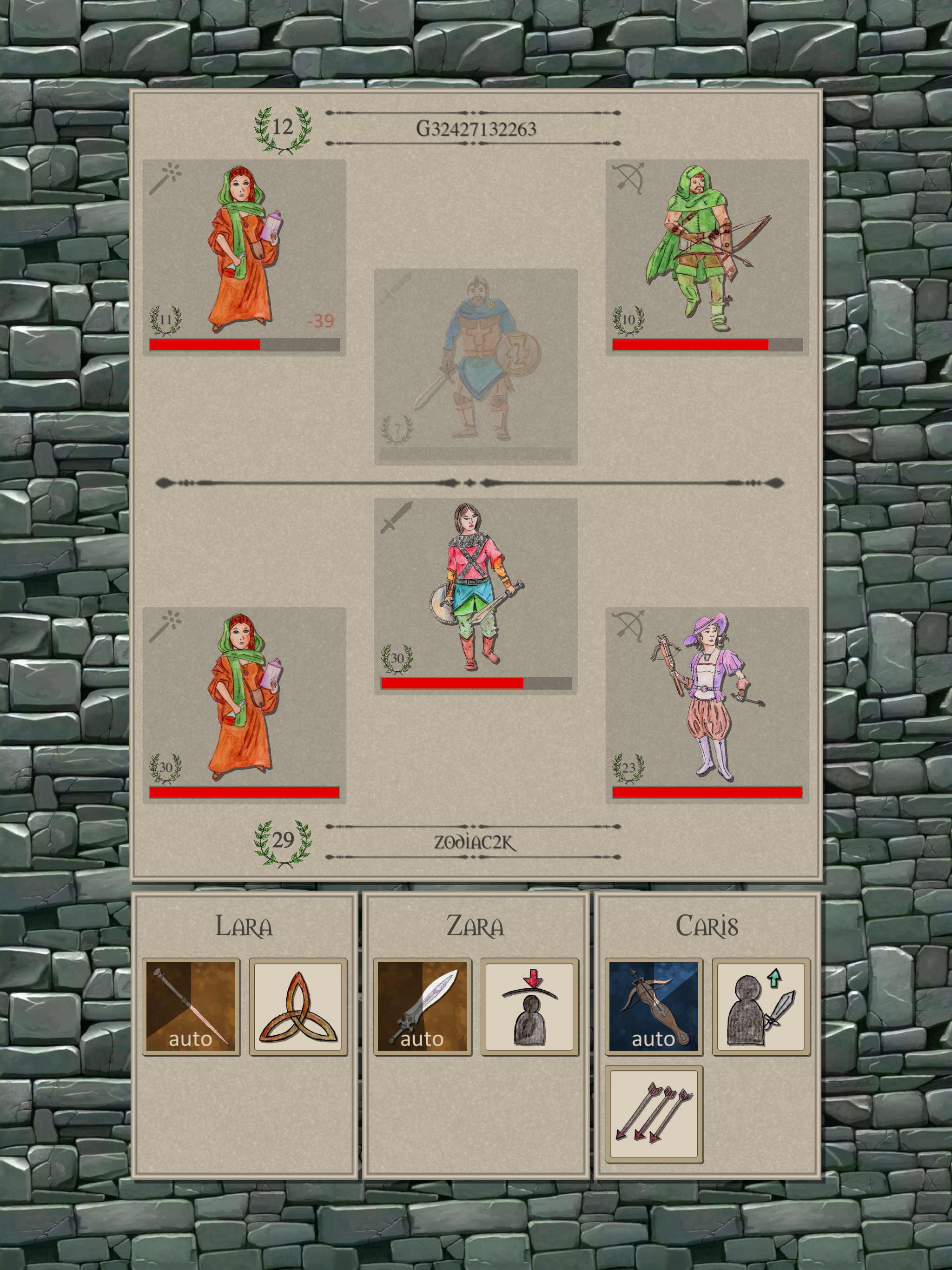 Heroes and Merchants RPG Game Screenshot