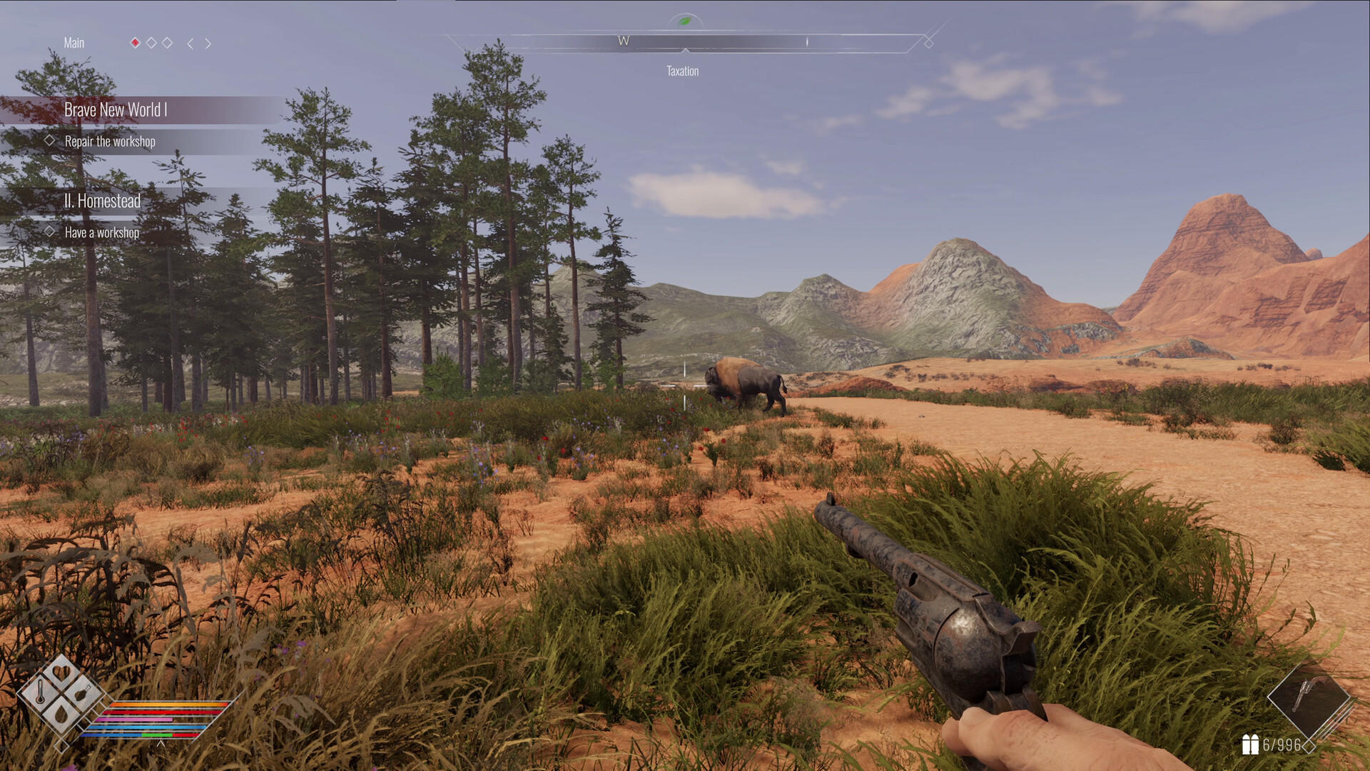 Wild West Dynasty Game Screenshot