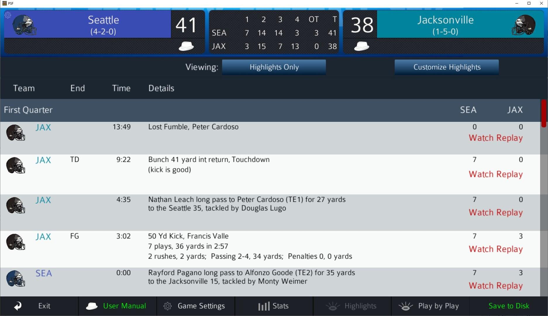 Pro Strategy Football 2026 Game Screenshot