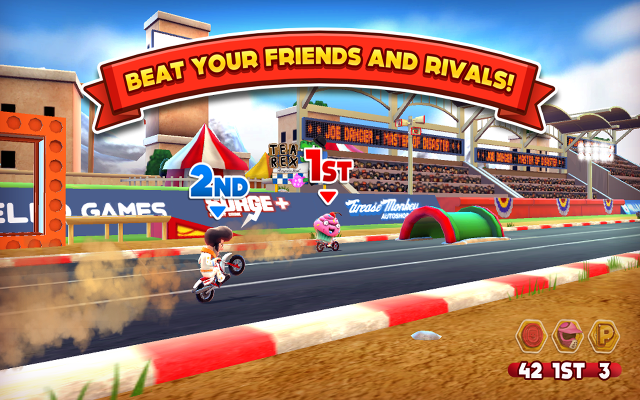 Joe Danger Game Screenshot