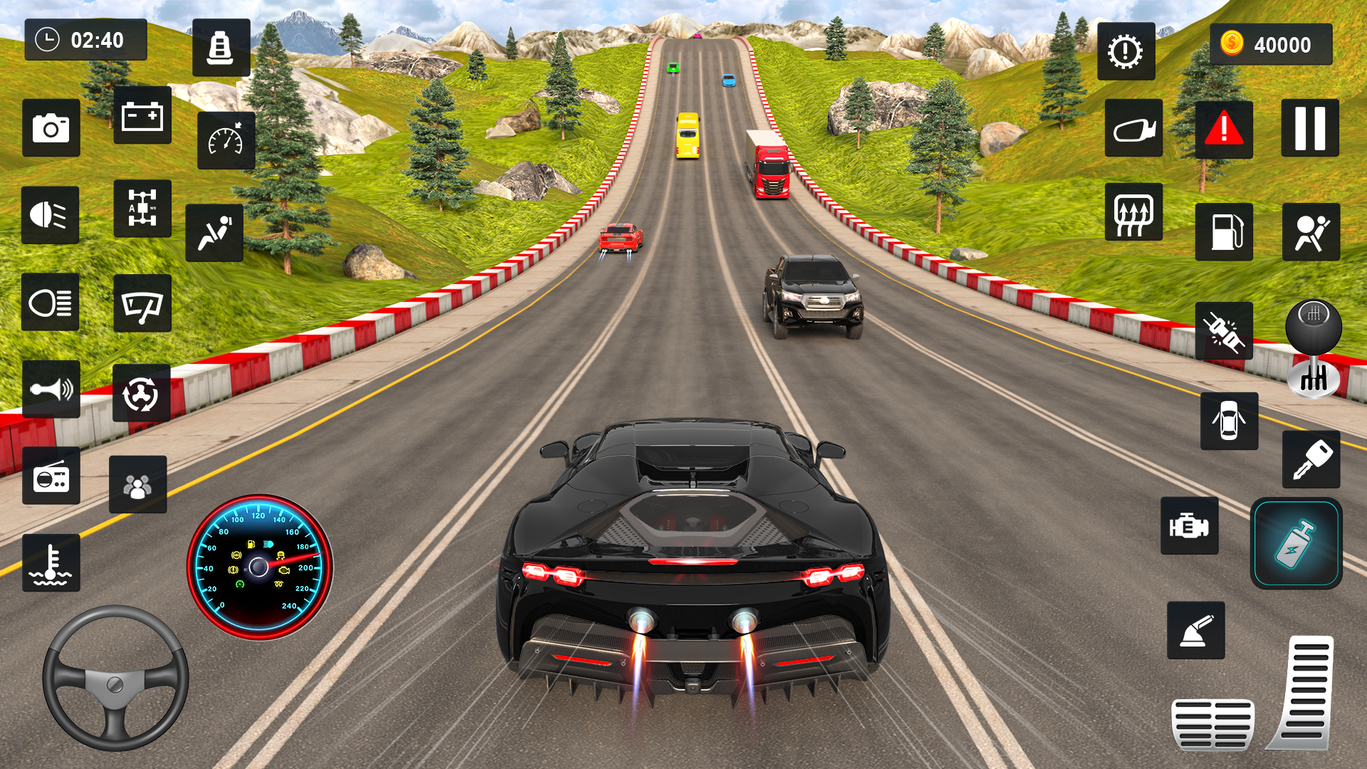 Screenshot 1 of Speed ​​Car Race 3D - Автомобильные игры 1.0.31