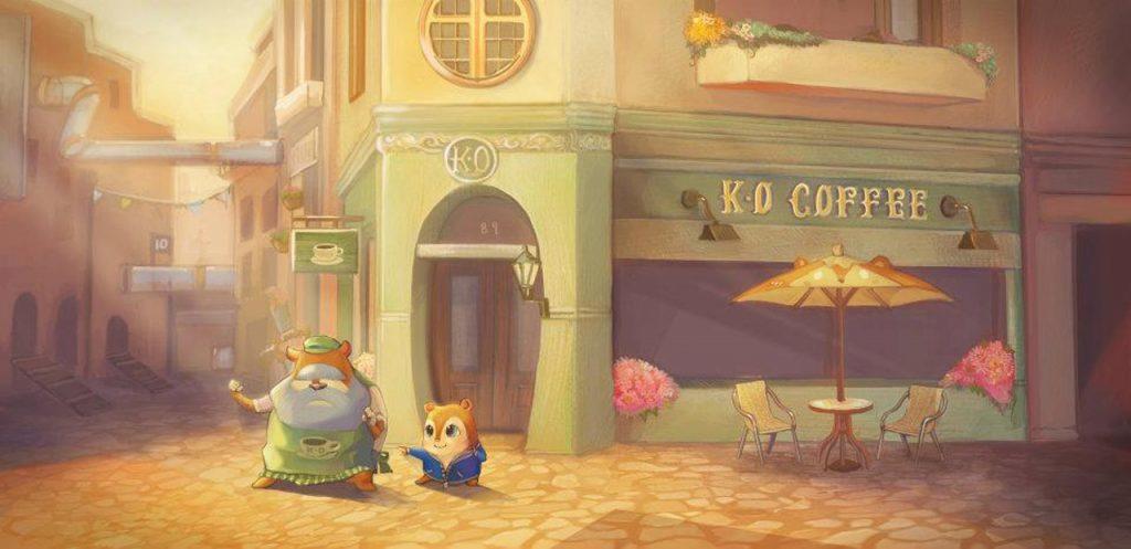 Screenshot of the video of Hamsterdam