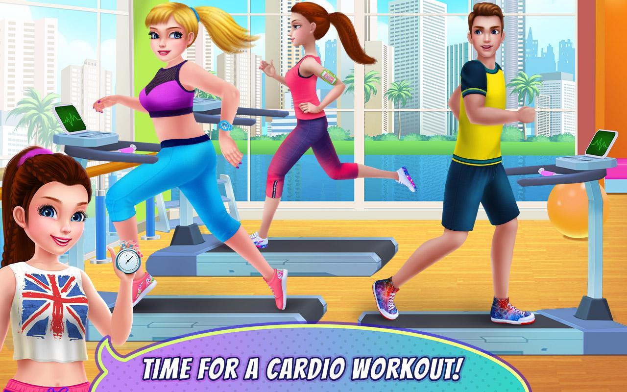 Fitness Girl - Dance & Play Game Screenshot