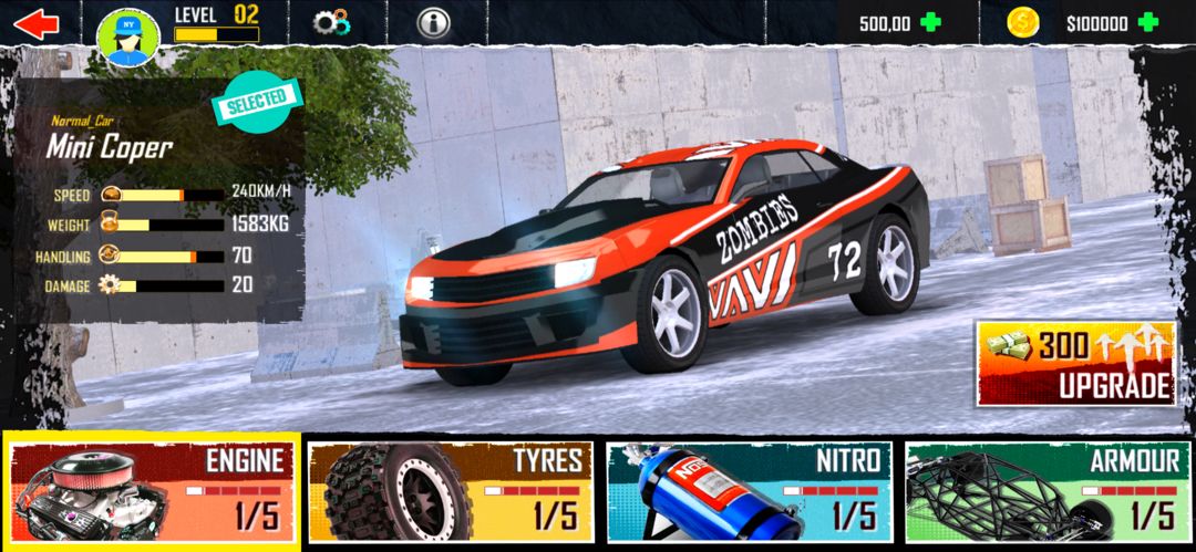 Screenshot of Demolition Derby 4