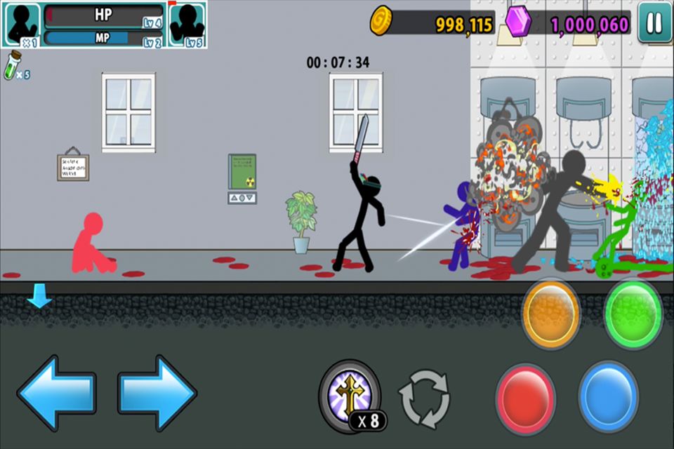Anger of stick 5 : zombie 게임 스크린 샷
