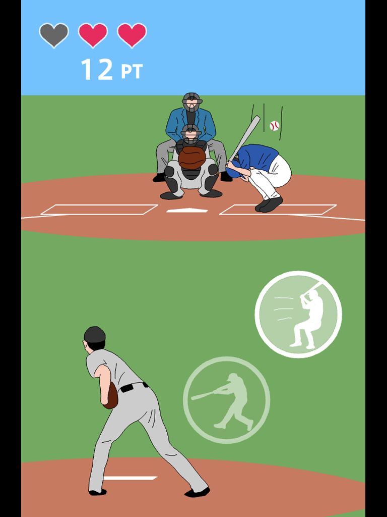 Screenshot of Crazy Pitcher