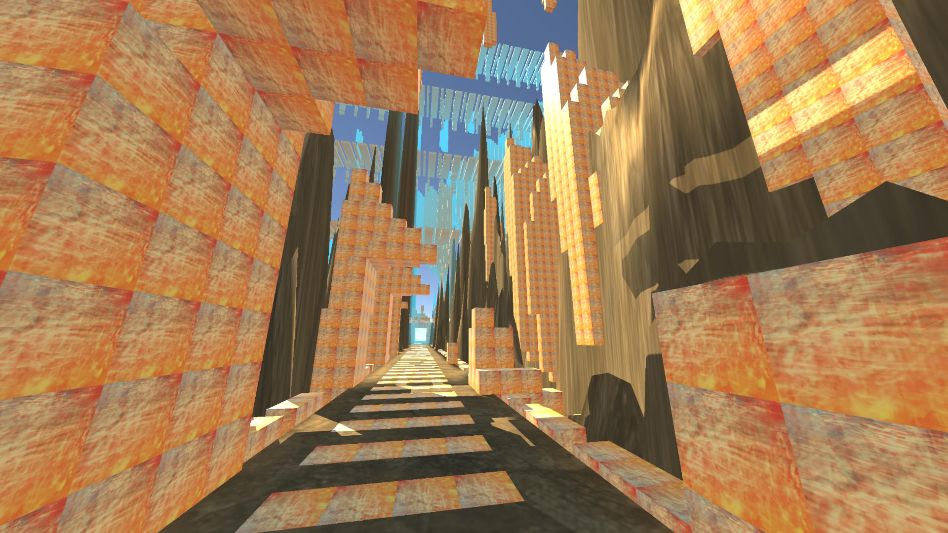 Screenshot of VR Relaxation Ride