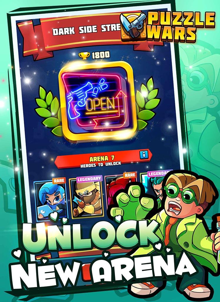 Puzzle Wars: Match 3 Battles Game Screenshot