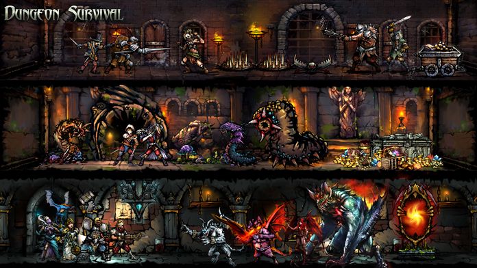 Screenshot of Dungeon Survival