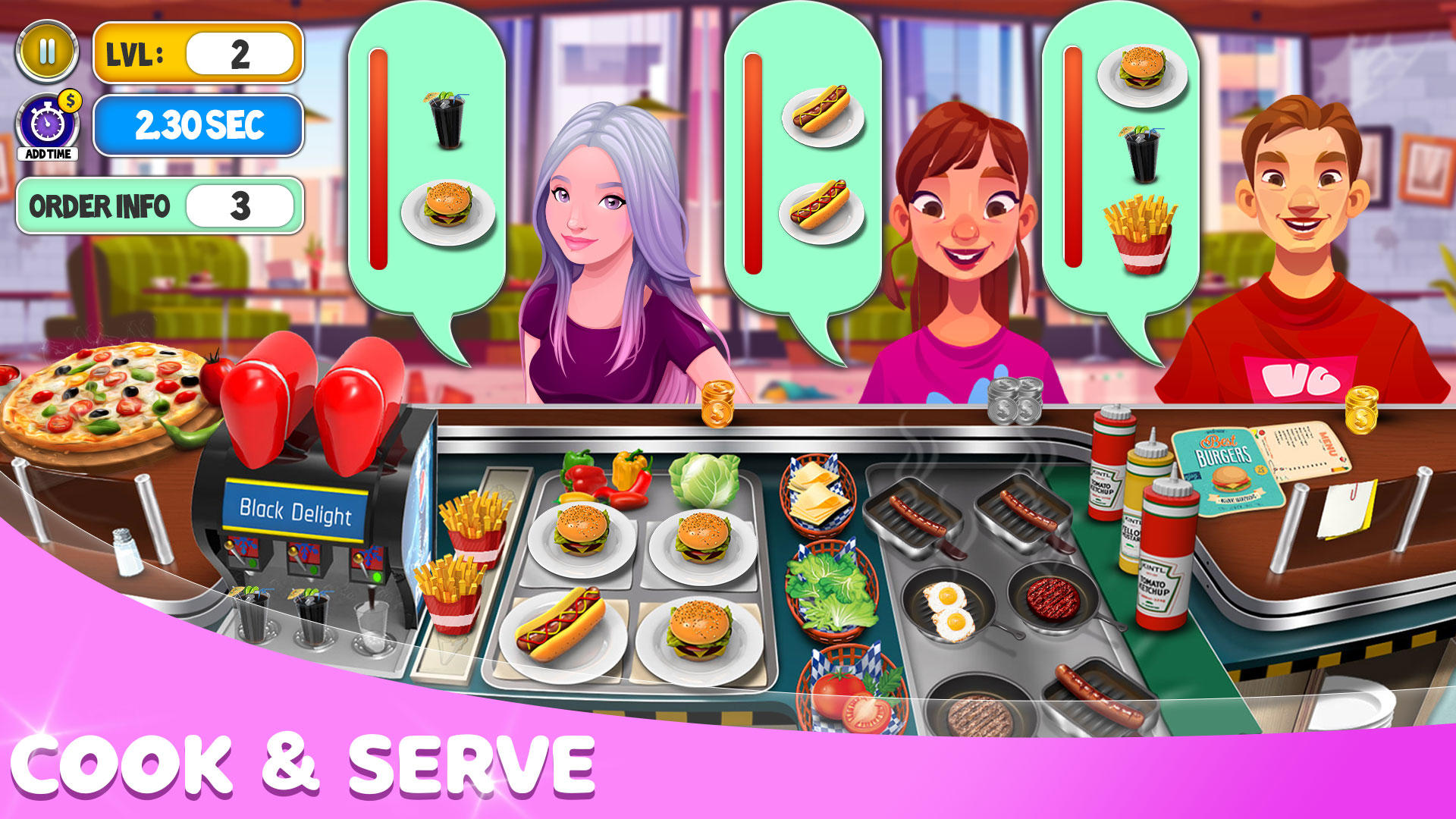 Chef Cooking Games 3D Offline Game Screenshot