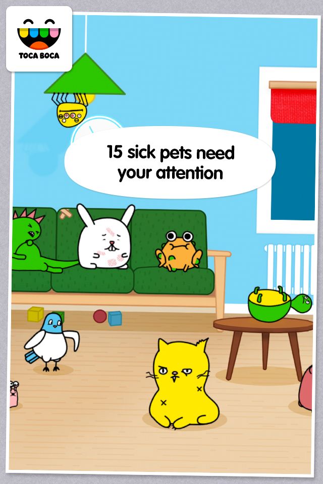 Toca Pet Doctor ภาพหน้าจอเกม