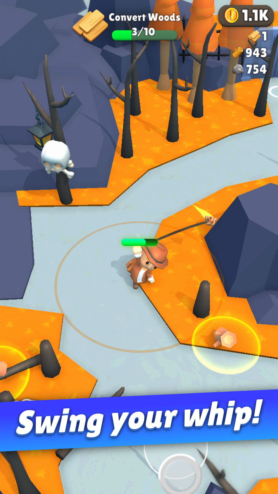 Cuplikan Layar Game Swing Hero