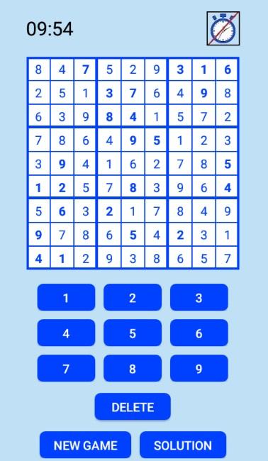 Sudoku for Pros Game Screenshot