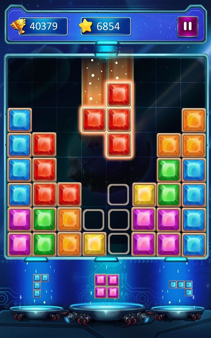 Screenshot of Block Puzzle Galaxy